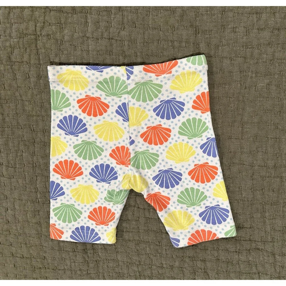 Vintage Gymboree Mermaid Magic Shorts bike shorts seashell